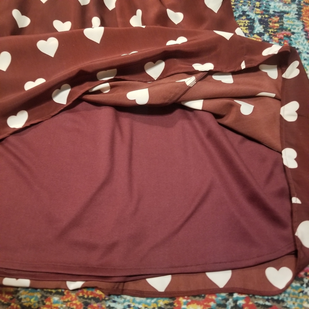 Eshakti Wayward Fancies Heart Print Retro Style Dress - Picture 4 of 6